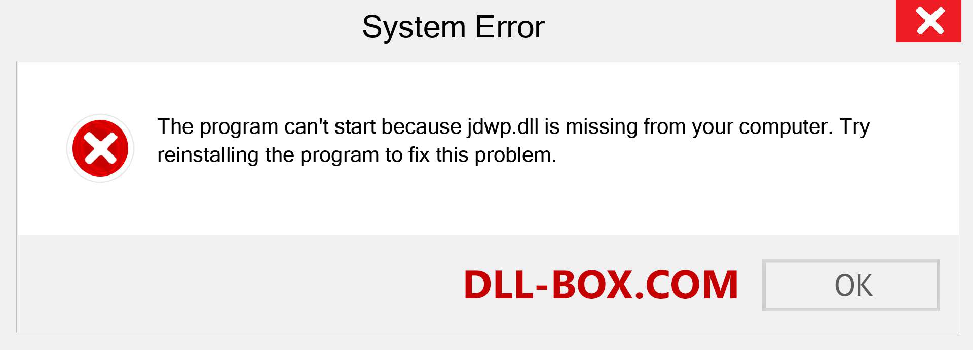  jdwp.dll file is missing?. Download for Windows 7, 8, 10 - Fix  jdwp dll Missing Error on Windows, photos, images